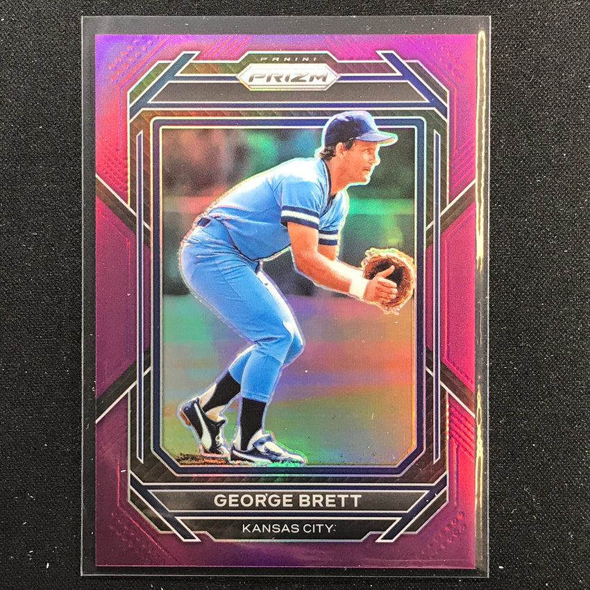 2023 Prizm MLB GEORGE BRETT Purple 12/99 #81