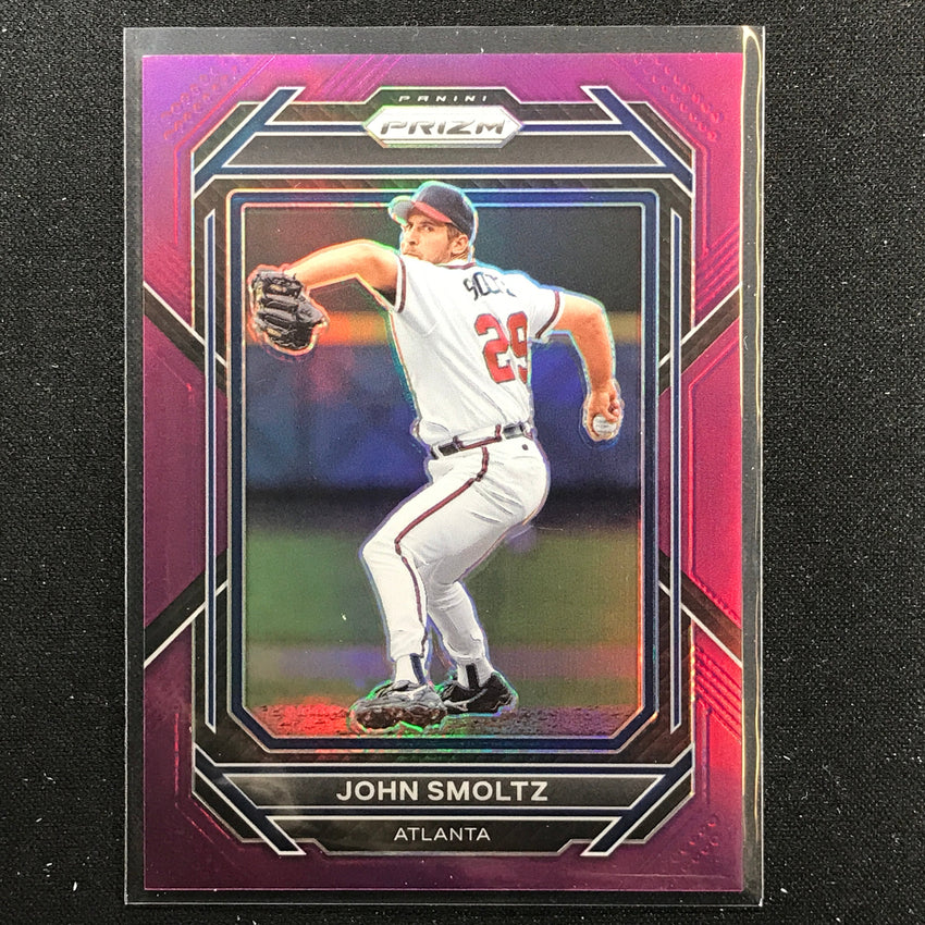 2023 Prizm MLB JOHN SMOLTZ Purple 74/99 #110