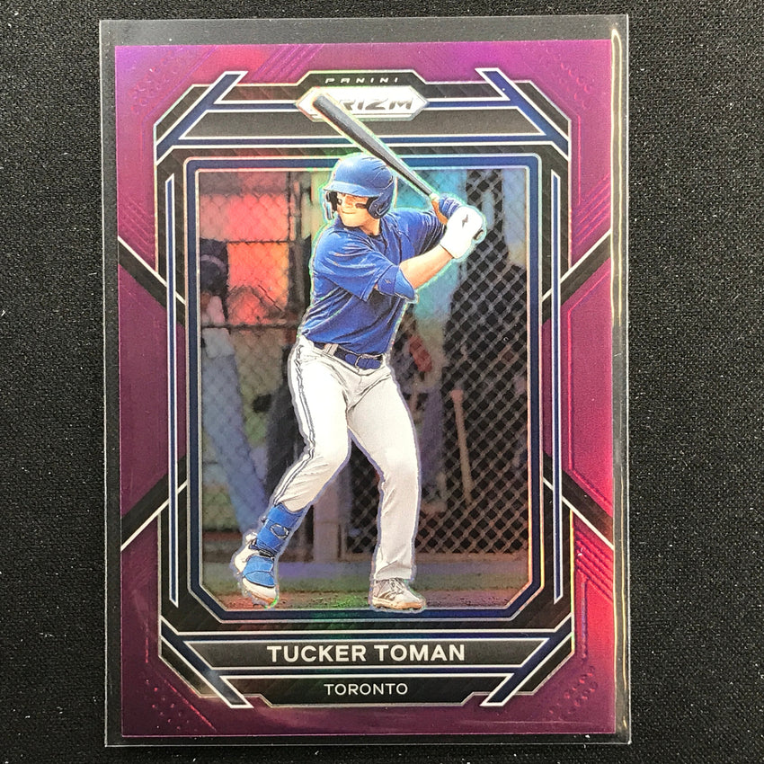 2023 Prizm MLB TUCKER TOMAN Purple 80/99 #117
