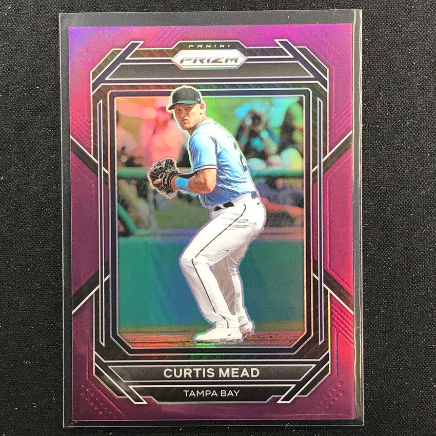 2023 Prizm Mlb Curtis Mead Purple 5/99 No 119