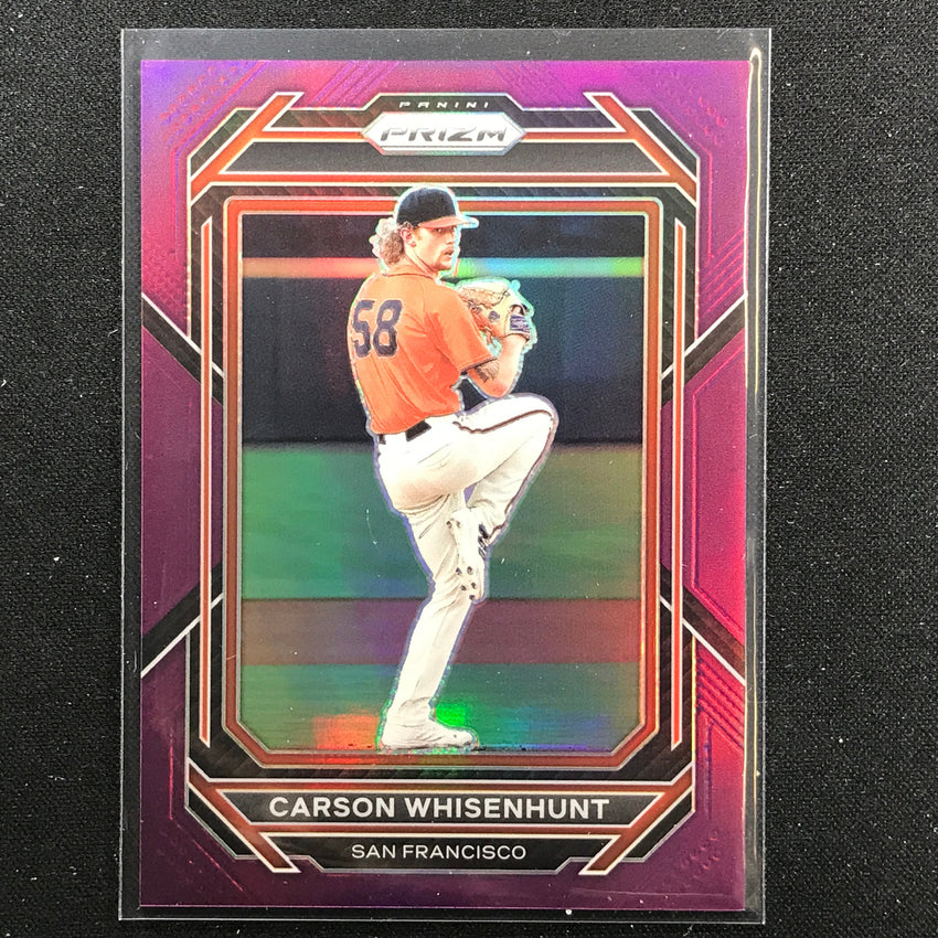 2023 Prizm MLB CARSON WHISENHUNT Purple 76/99 #173