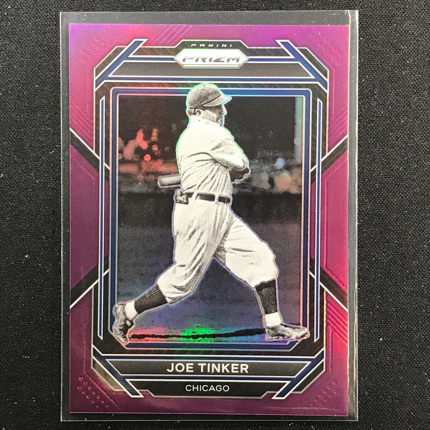 2023 Prizm MLB JOE TINKER Purple 85/99 #187