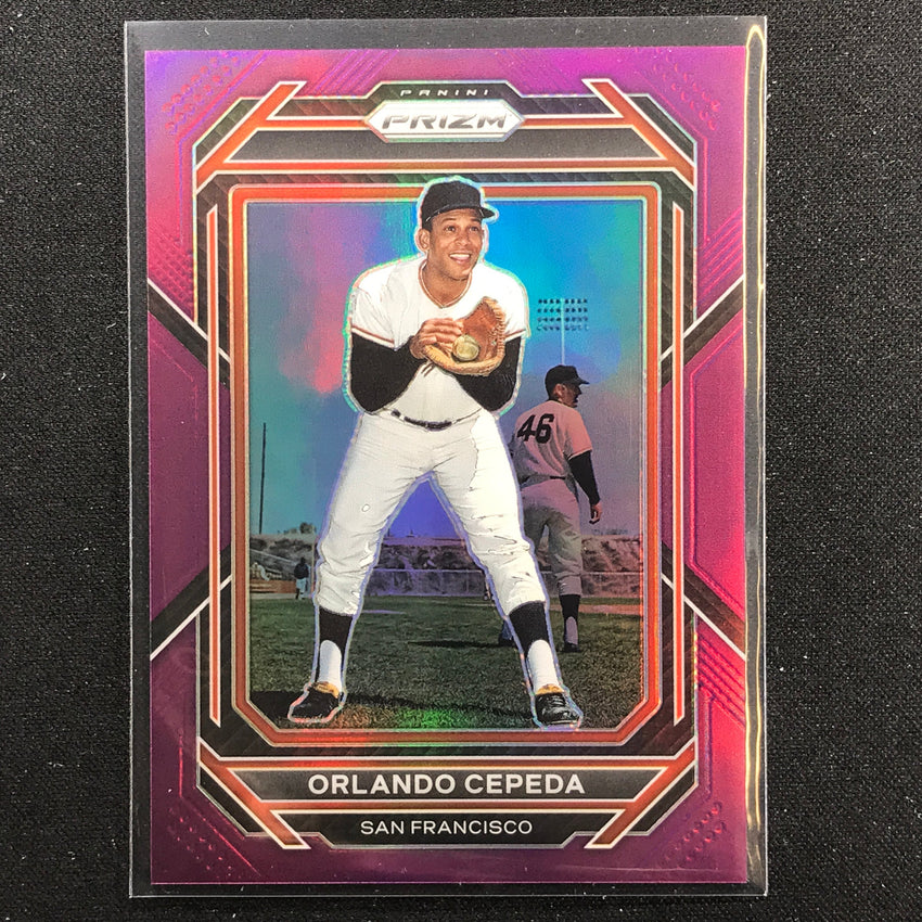 2023 Prizm MLB ORLANDO CEPEDA Purple 79/99 #197