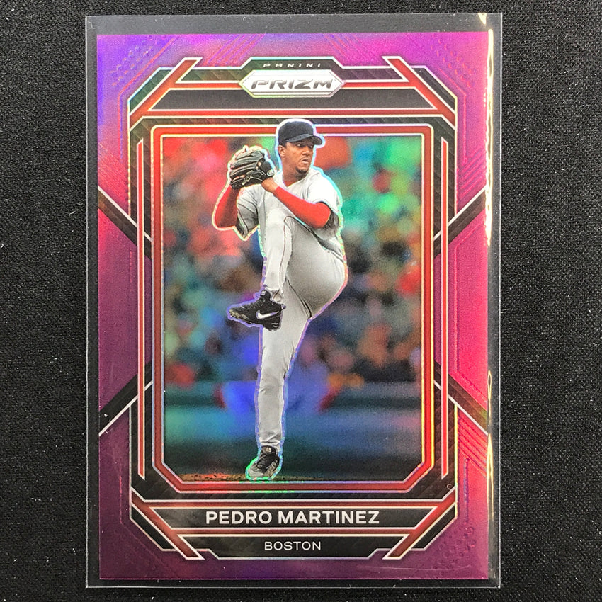 2023 Prizm MLB PEDRO MARTINEZ Purple 59/99 #202
