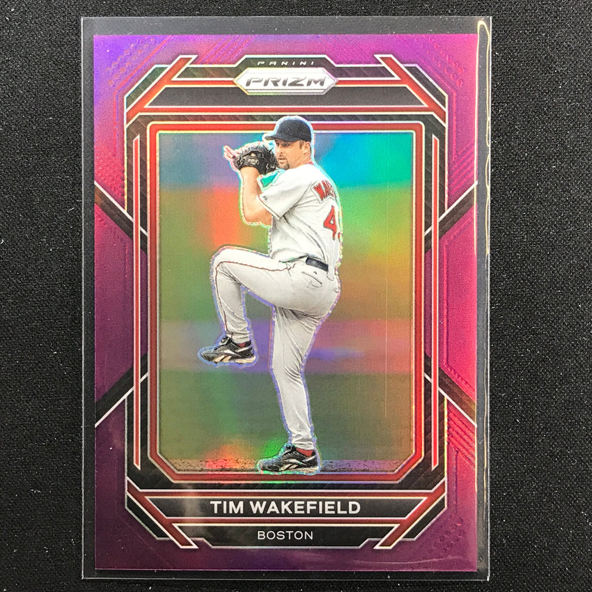 2023 Prizm Mlb Tim Wakefield Purple 44/99 No 206