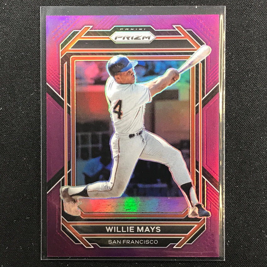 2023 Prizm MLB WILLIE MAYS Purple 29/99 #211