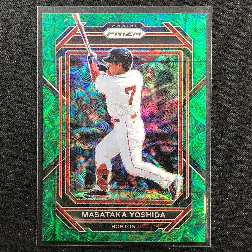 2023 Prizm Mlb Masataka Yoshida Green Scope 54/75 No 1