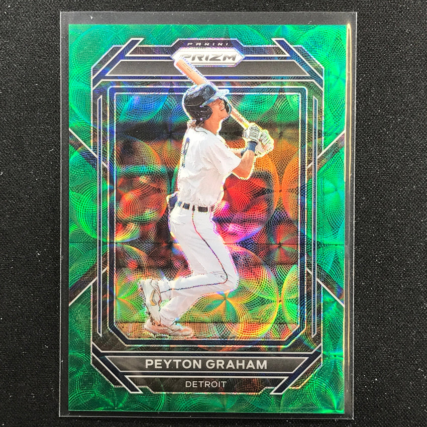 2023 Prizm MLB PEYTON GRAHAM Green Scope 5/75 #79