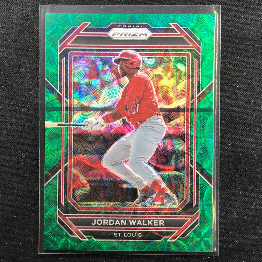 2023 Prizm Mlb Jordan Walker Green Scope 24/75 No 130
