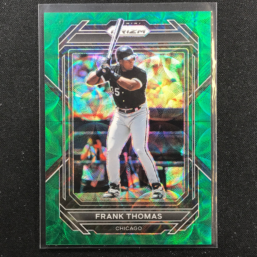 2023 Prizm Mlb Frank Thomas Green Scope 57/75 No 177