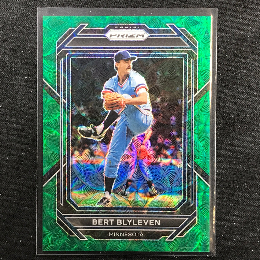 2023 Prizm MLB BERT BLYLEVEN Green Scope 71/75 #275