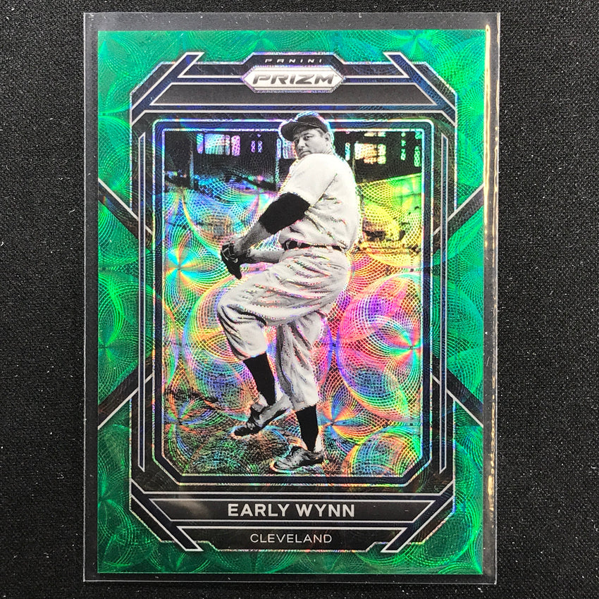 2023 Prizm MLB EARLY WYNN Green Scope 52/75 #298