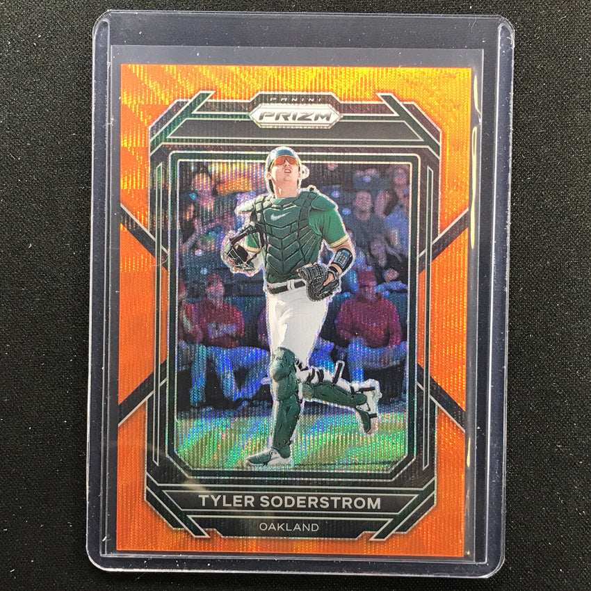 2023 Prizm Mlb Tyler Soderstrom Orange Wave 26/50