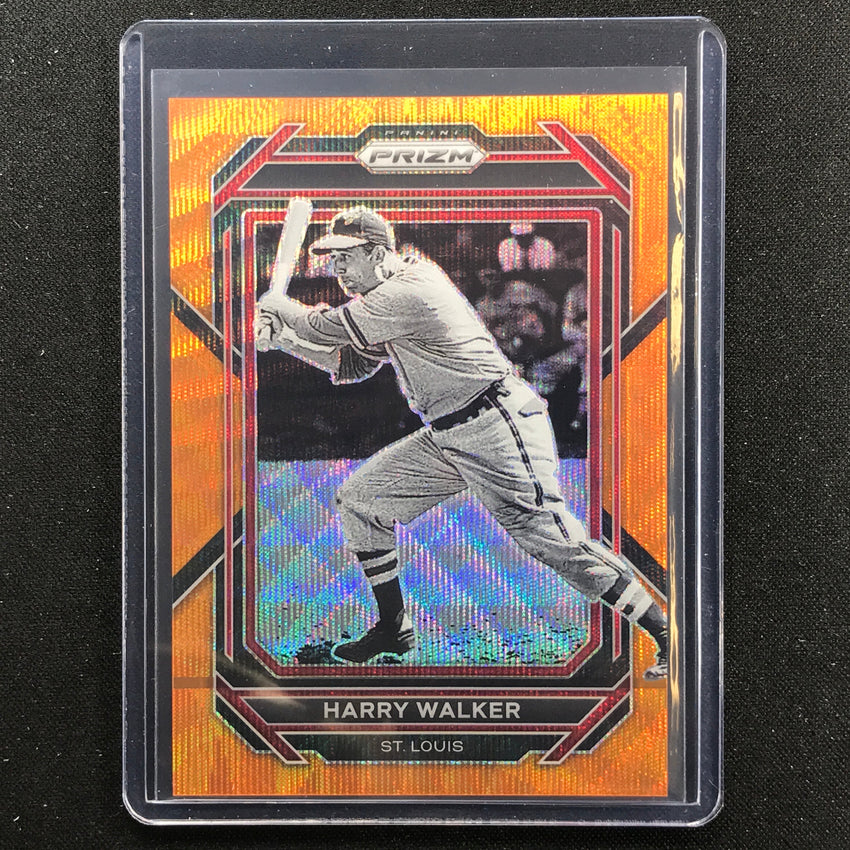 2023 Prizm Mlb Harry Walker Orange Wave 38/50