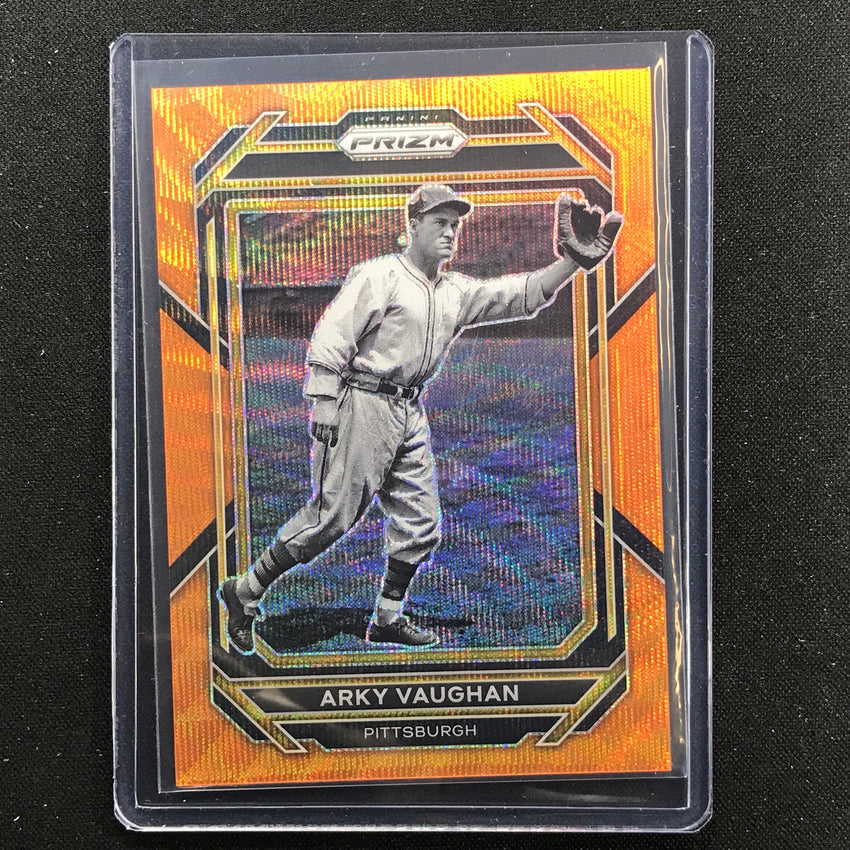 2023 Prizm Mlb Arky Vaughan Orange Wave 9/50
