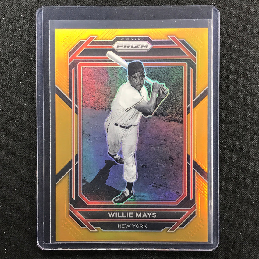 2023 Prizm Mlb Willie Mays Gold Prizm 7/10