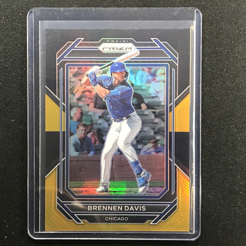 2023 Prizm Mlb Brennan Davis Black Gold Prizm 5/5
