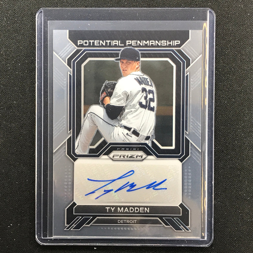 2023 Prizm MLB TY MADDEN Potential Penmanship Auto Base #TM