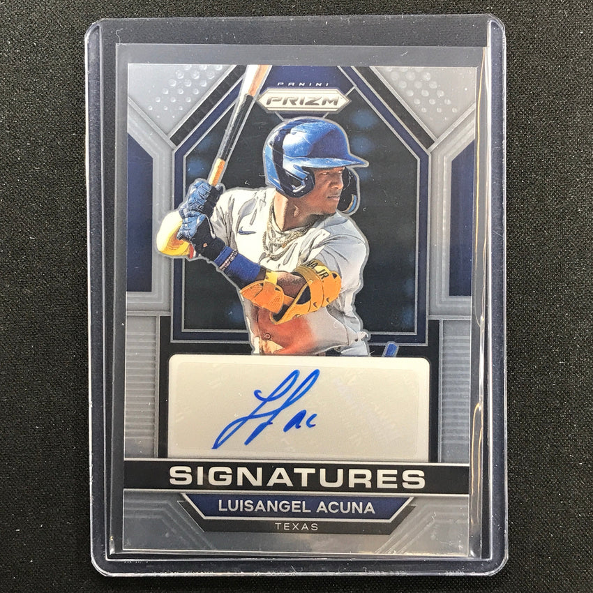 2023 Prizm Mlb Luisangel Acuna Signatures Auto Base No La