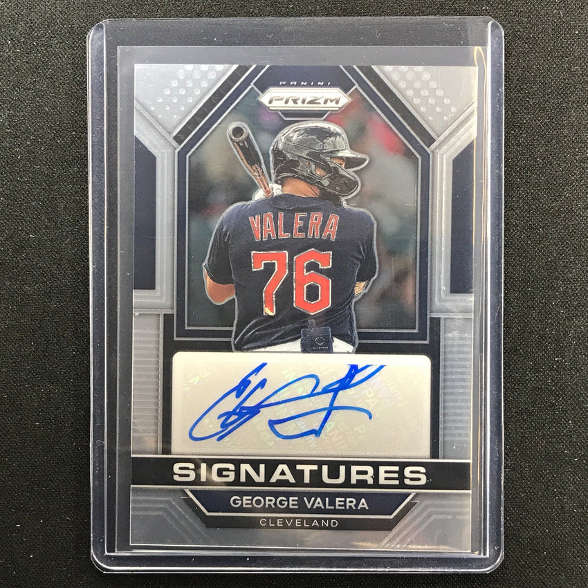 2023 Prizm Mlb George Valera Signatures Auto Base No Gv