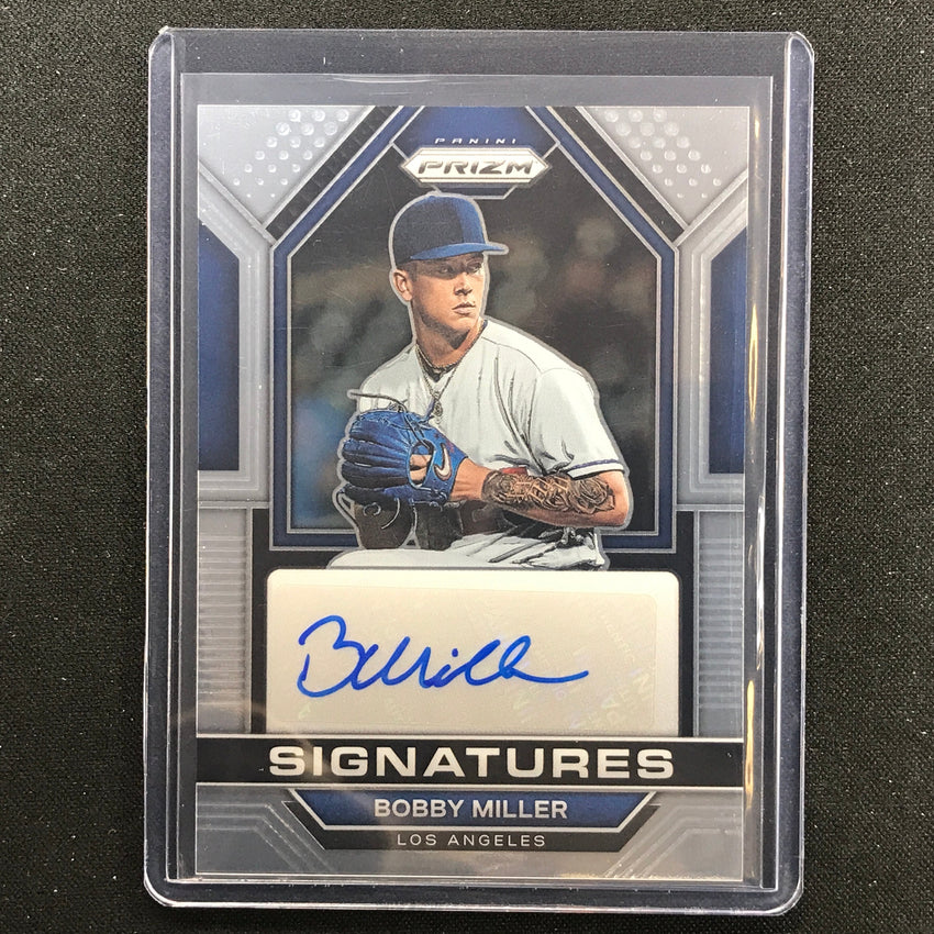 2023 Prizm Mlb Bobby Miller Signatures Auto Base No Bm