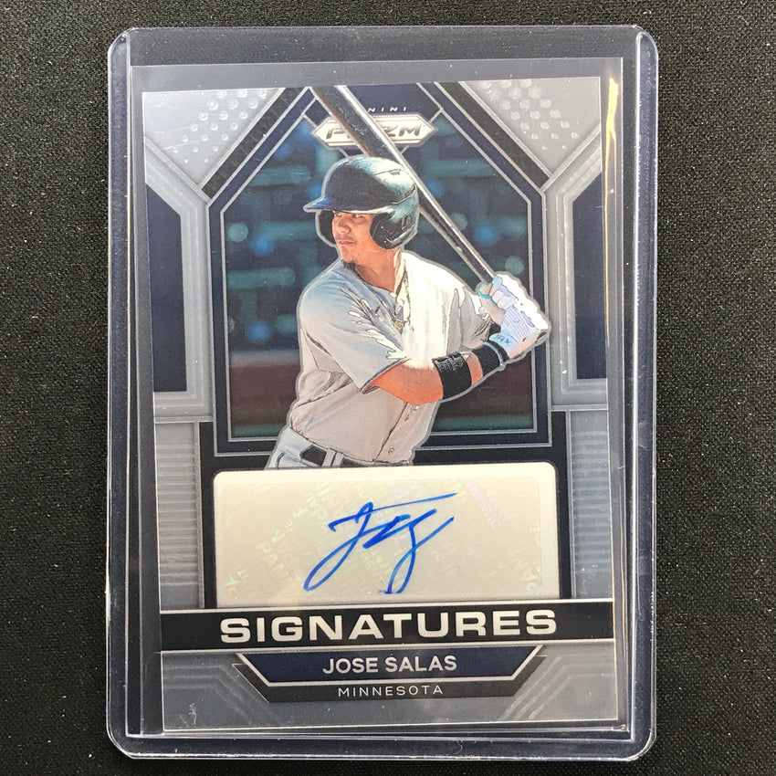 2023 Prizm MLB JOSE SALAS Signatures Auto Base #JS