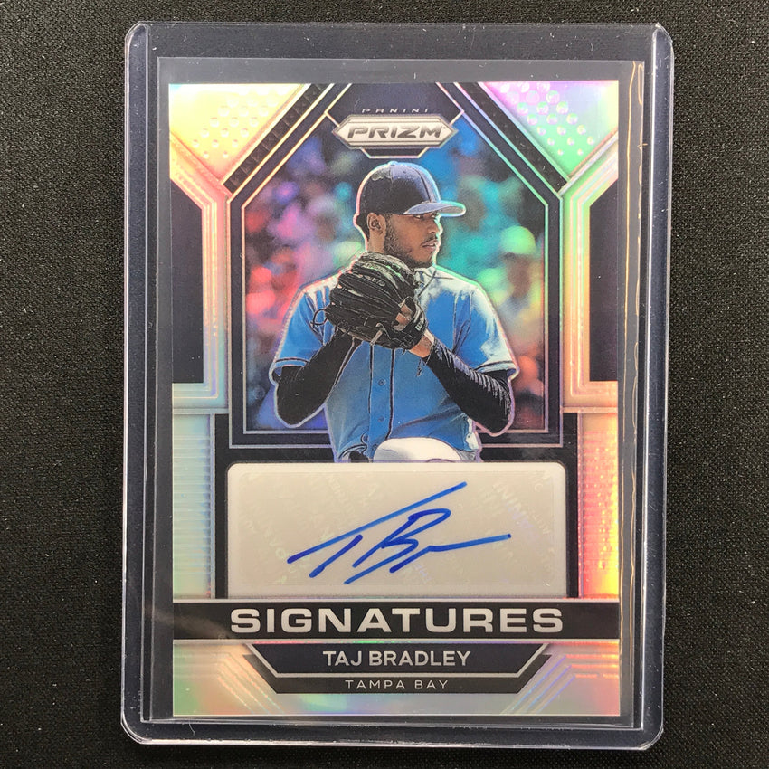 2023 Prizm MLB TAJ BRADLEY Signatures Auto Silver Prizm #TB