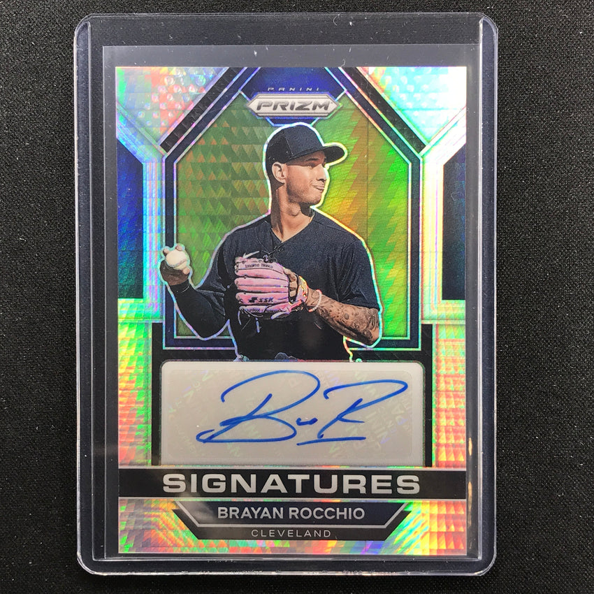 2023 Prizm MLB BRAYAN ROCCHIO Signatures Auto Hyper #BR