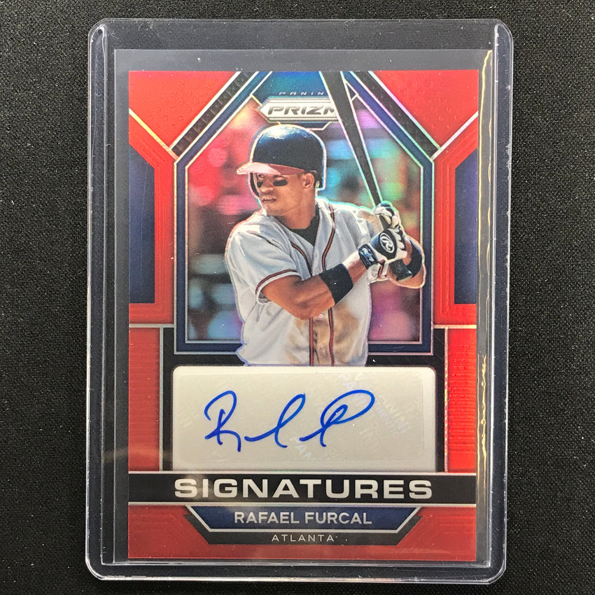 2023 Prizm MLB RAFAEL FURCAL Signatures Auto Red #RF