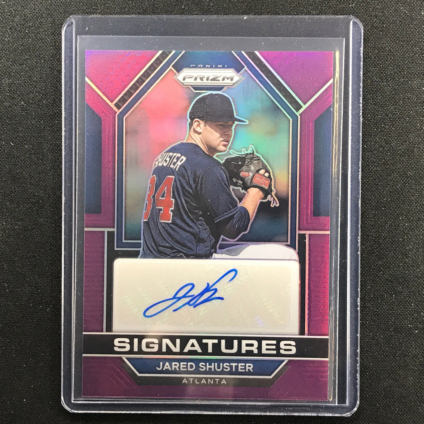 2023 Prizm Mlb Jared Shuster Signatures Auto Purple 60/99