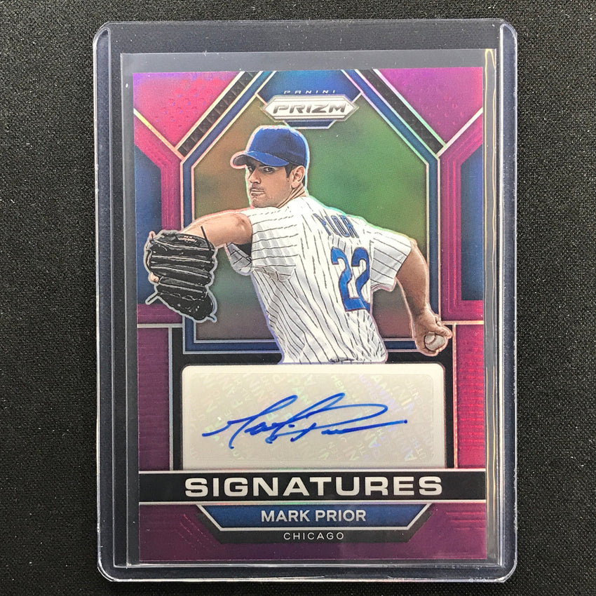 2023 Prizm Mlb Mark Prior Signatures Auto Purple 47/99