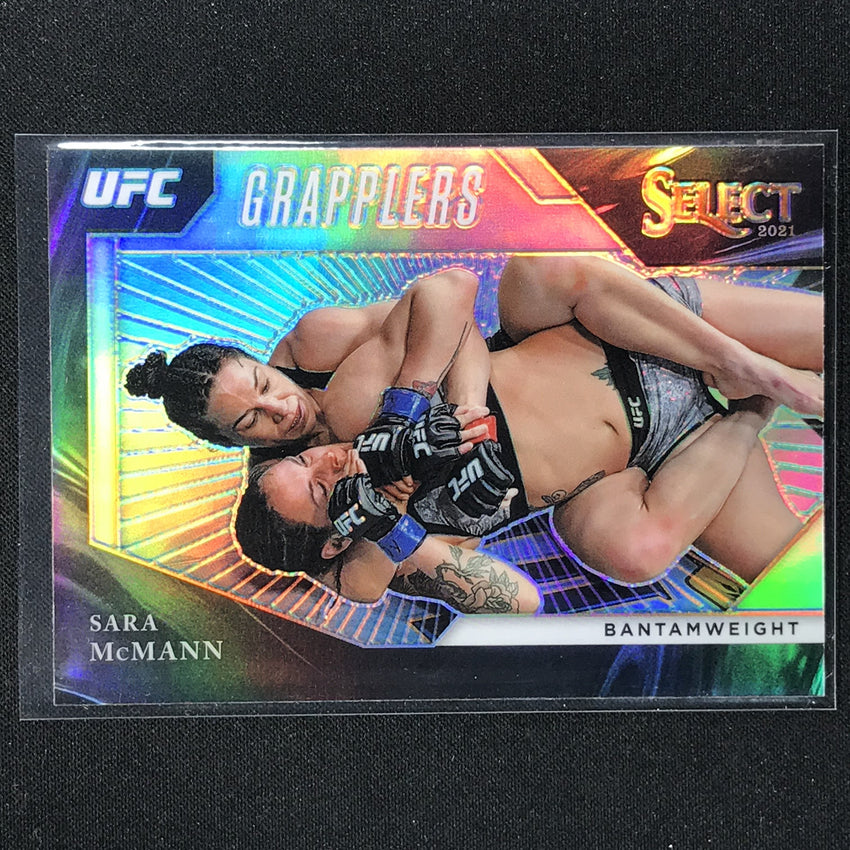 2021 Select Sara Mcmann Grapplers Silver Prizm No 16
