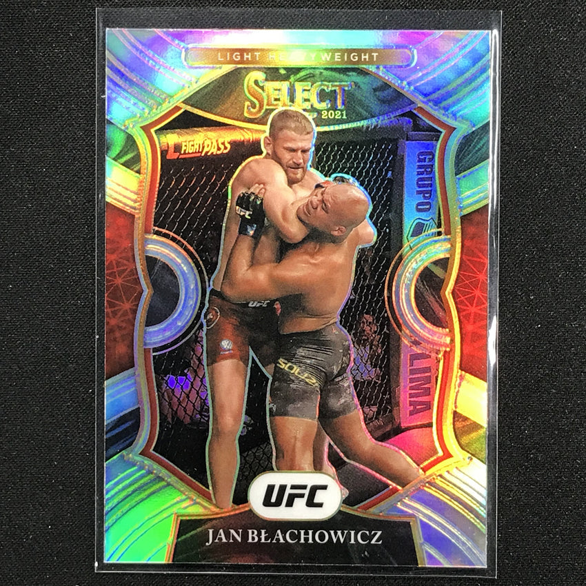 2021 Select Jan Blachowicz Concourse Silver Prizm No 5