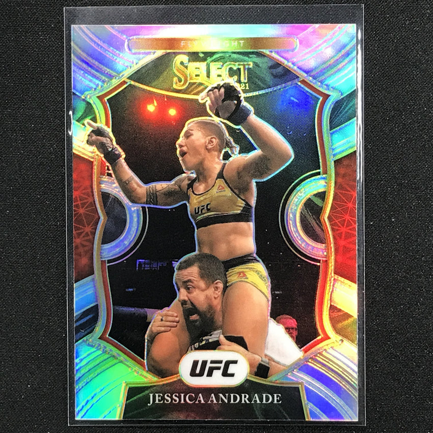 2021 Select Jessica Andrade Concourse Silver Prizm No 25