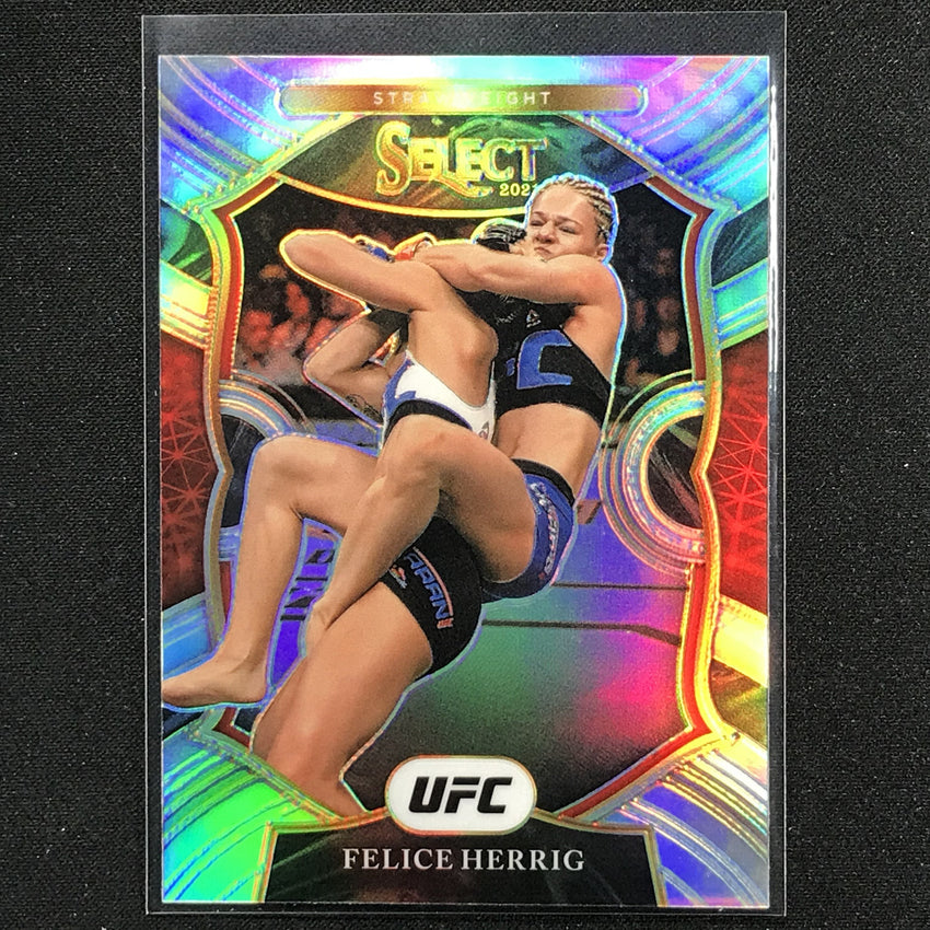 2021 Select Felice Herrig Concourse Silver Prizm No 82