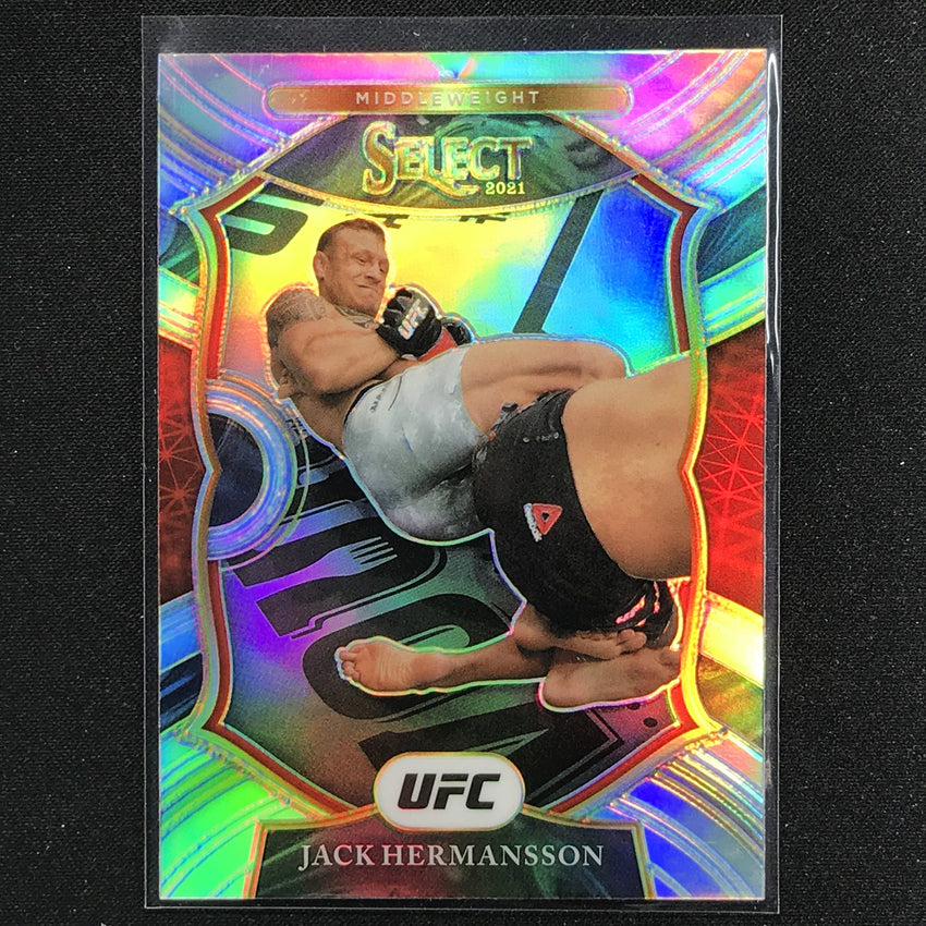 2021 Select Jack Hermansson Concourse Silver Prizm No 84