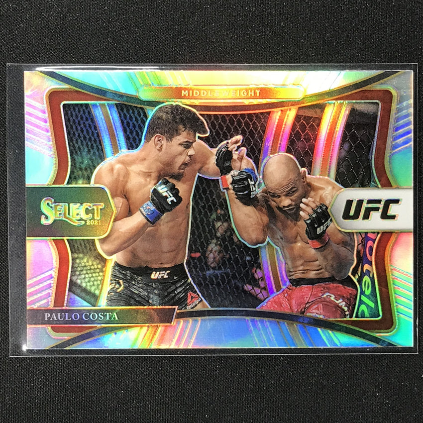2021 Select Paulo Costa Premier Level Silver Prizm No 184