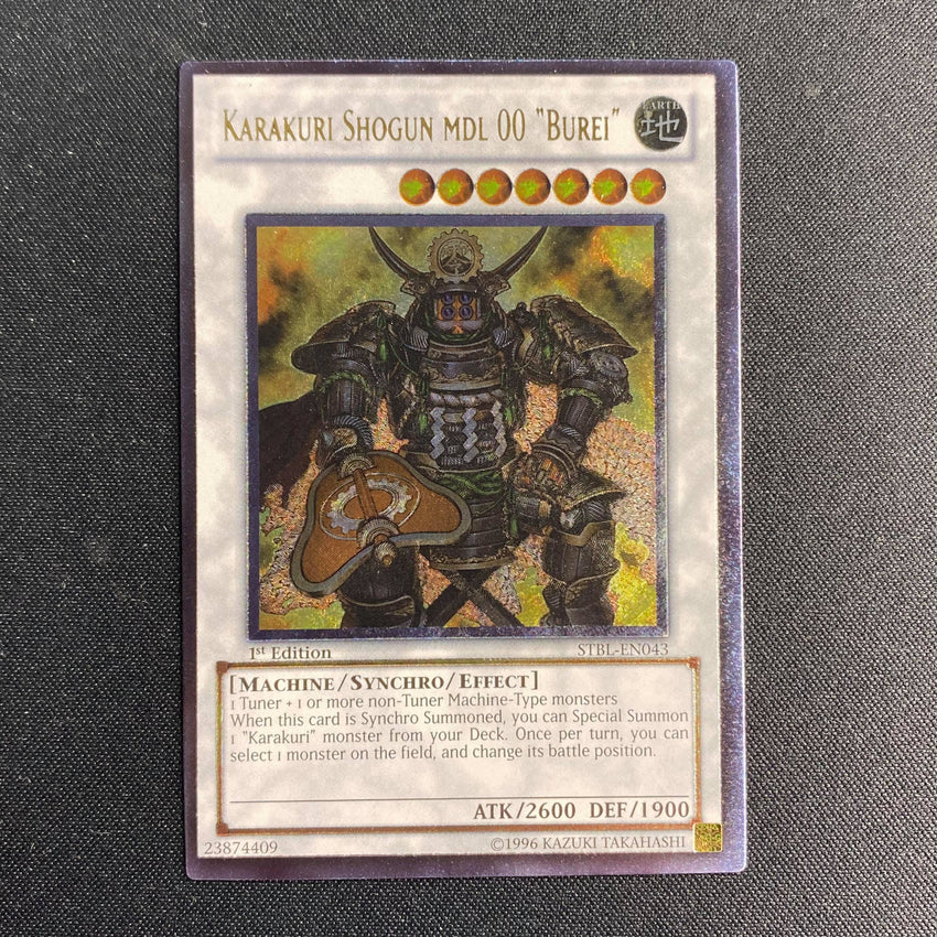 Ultimate Rare - Karakuri Shogun Mdl 00 Burei - Stbl-en043 1st Edition