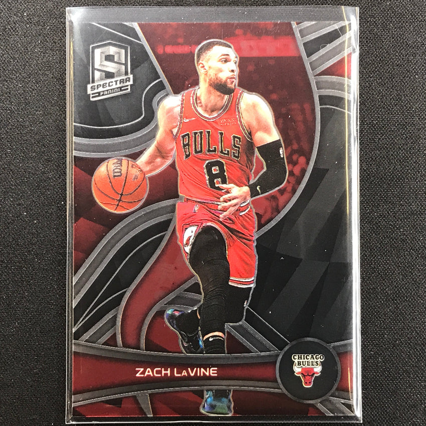 2021-22 Spectra ZACH LAVINE Variation Base #4