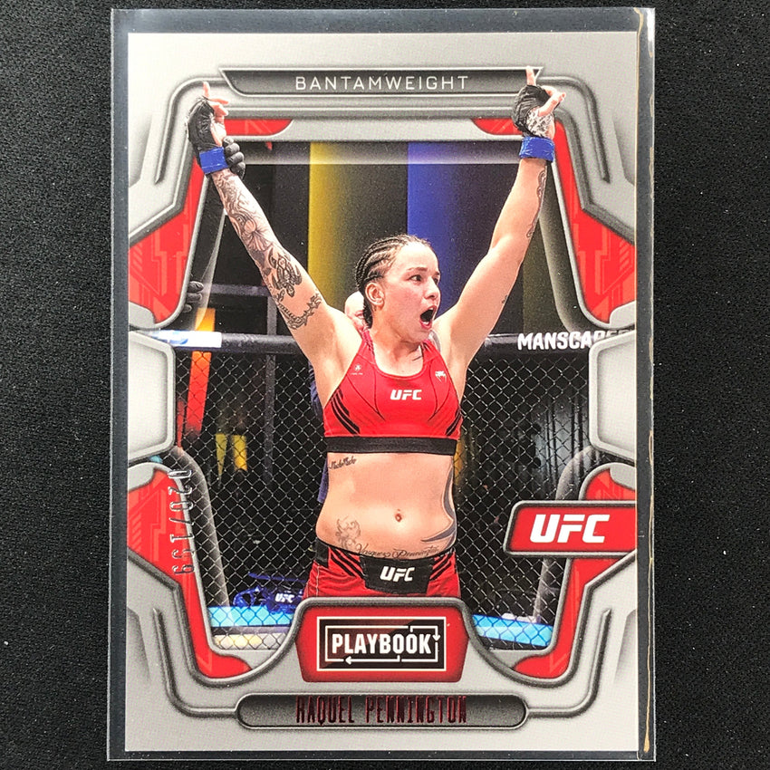 2023 Chronicles UFC RAQUEL PENNINGTON Playbook Red /199 #111