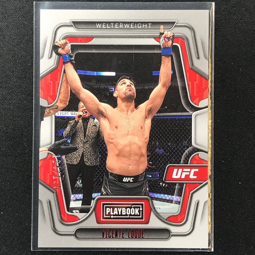 2023 Chronicles UFC VICENTE LUQUE Playbook Red /199 #113