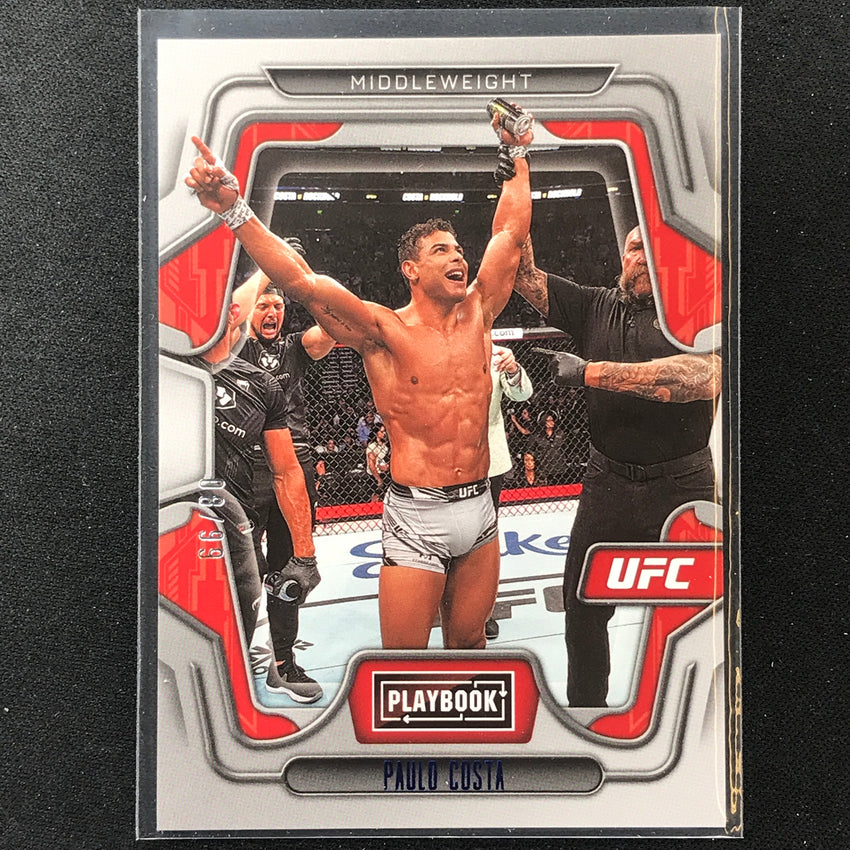 2023 Chronicles UFC Paulo Costa Playbook Blue 8/99