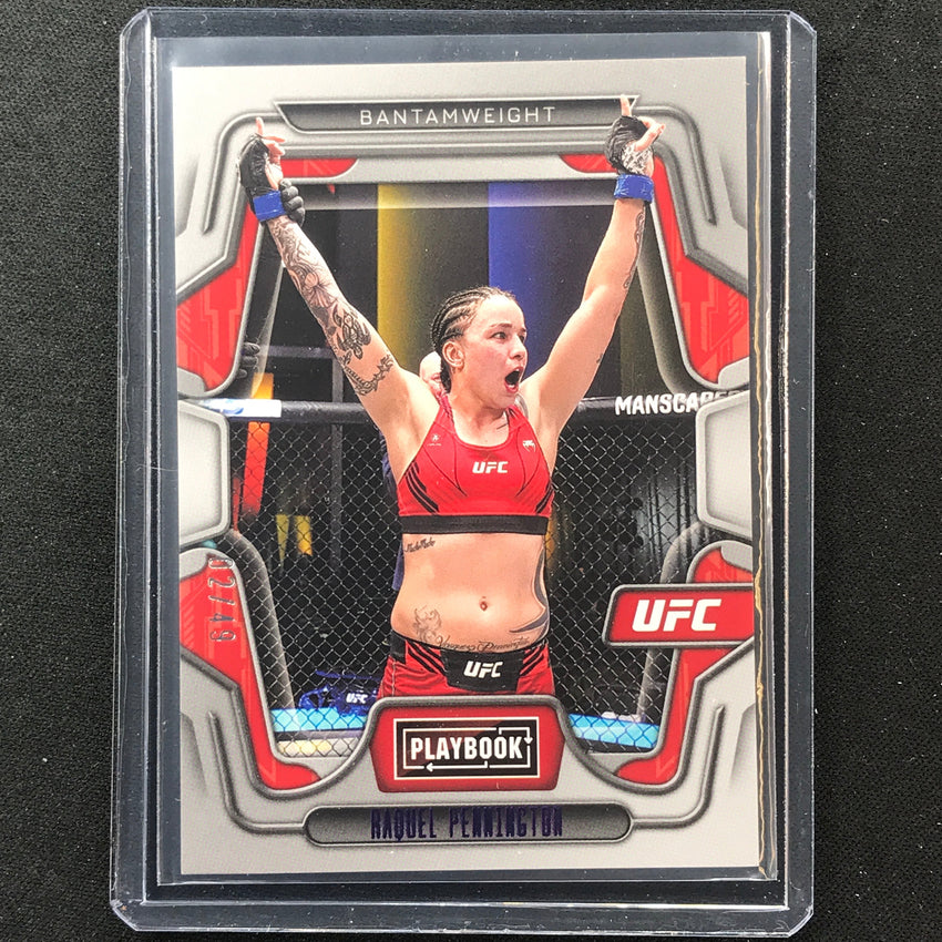 2023 Chronicles UFC Raquel Pennington Playbook Purple 2/49