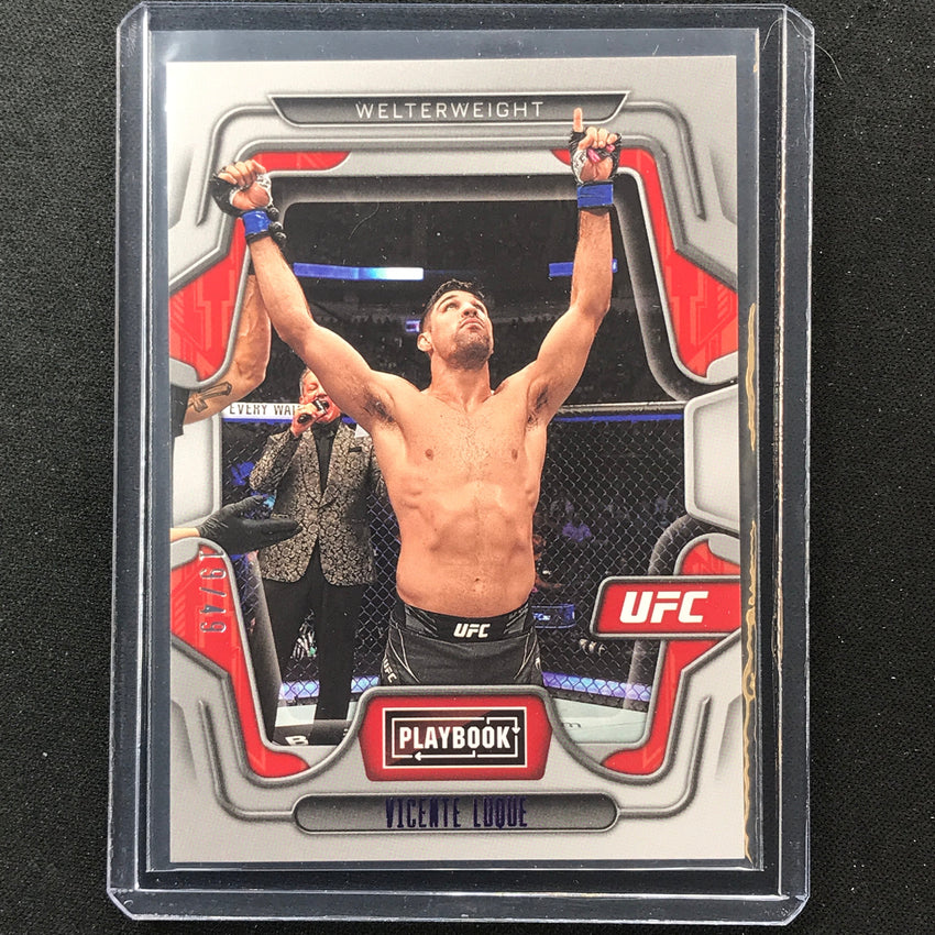 2023 Chronicles UFC Vicente Luque Playbook Purple 19/49