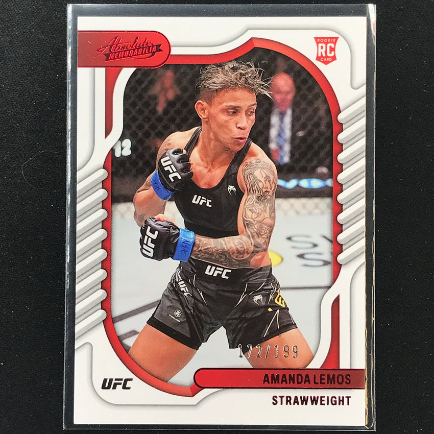 2023 Chronicles UFC AMANDA LEMOS Absolute Rookie Red /199 #121