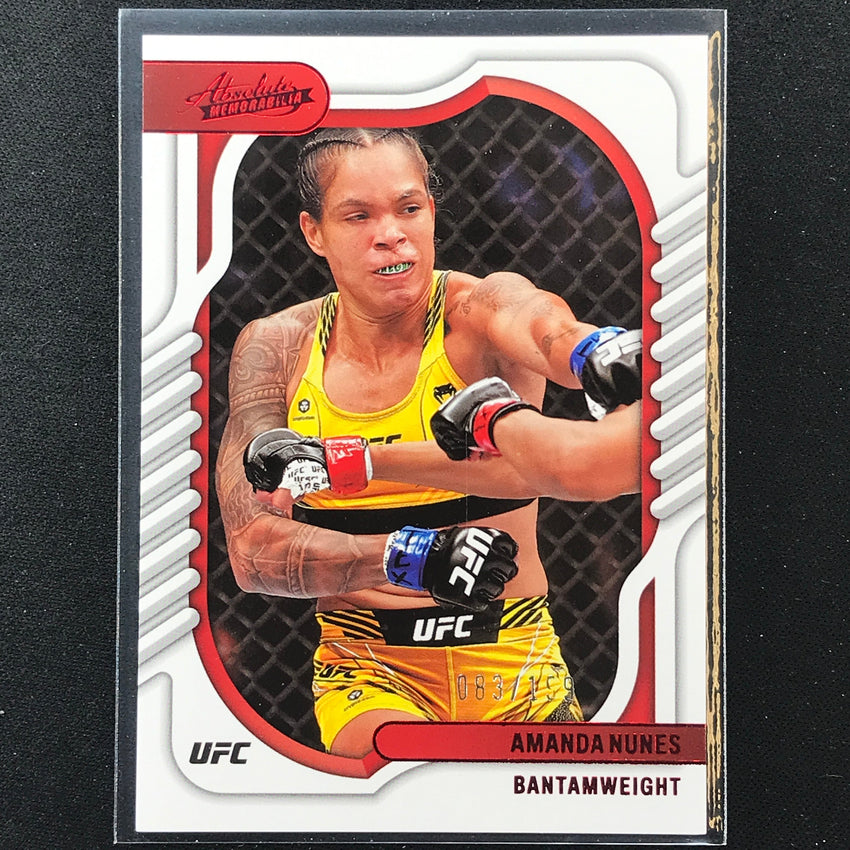 2023 Chronicles UFC AMANDA NUNES Absolute Red /199 #125