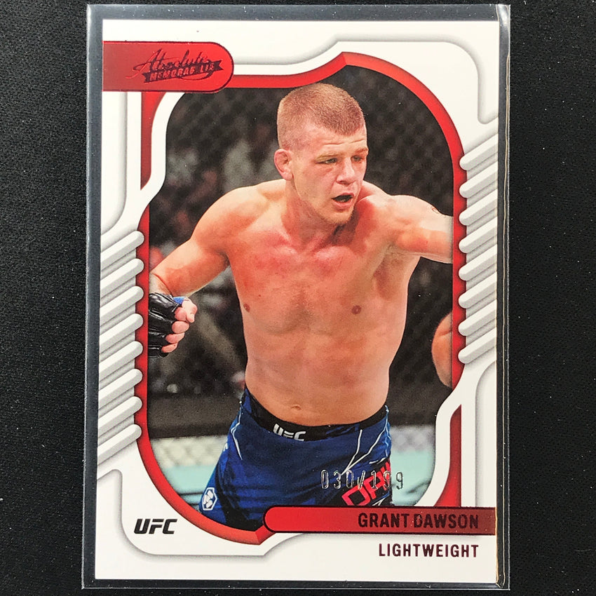 2023 Chronicles UFC GRANT DAWSON Absolute Red /199 #128