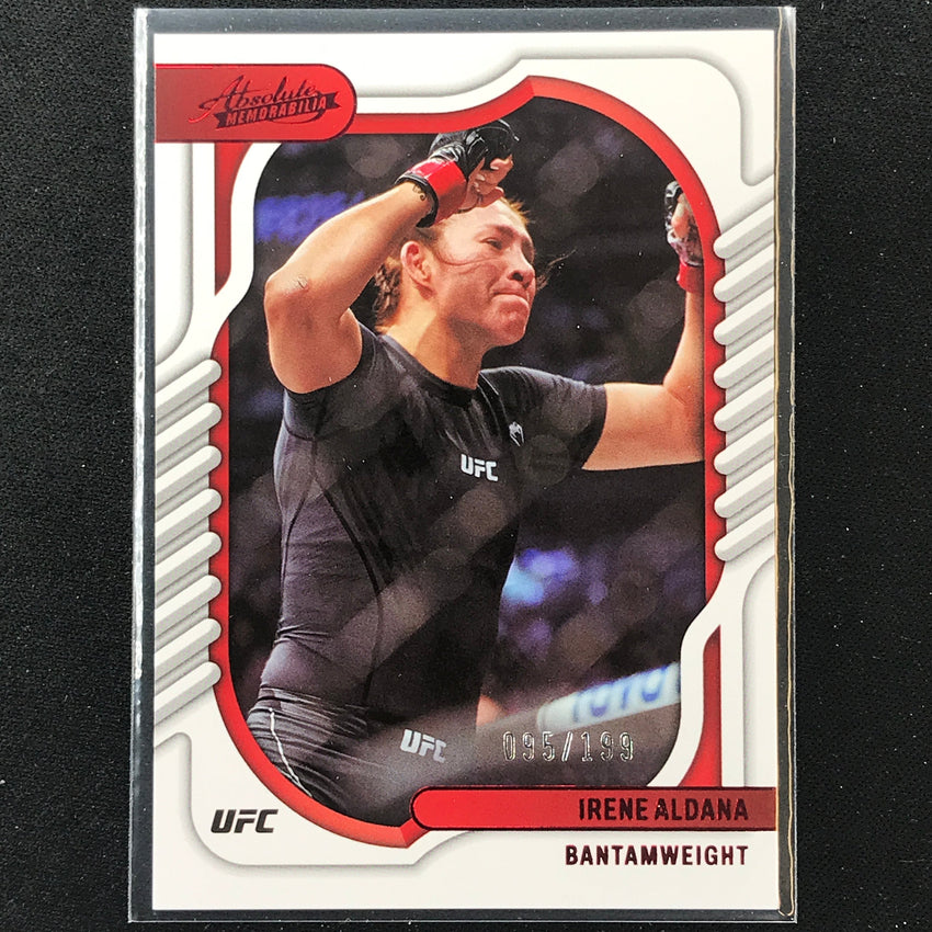 2023 Chronicles UFC IRENE ALDANA Absolute Red /199 #130