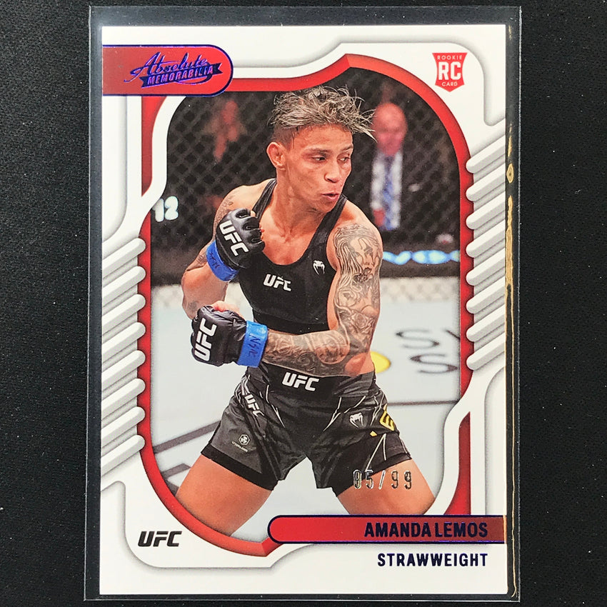 2023 Chronicles UFC Amanda Lemos Absolute Rookie Blue 5/99