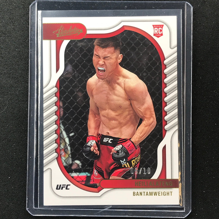2023 Chronicles UFC Heili Alateng Absolute Rookie Gold 8/10